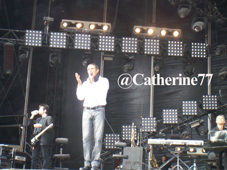 Julien Clerc à la fête de l'huma 2009