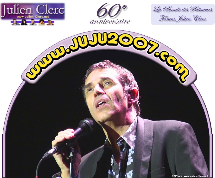 Julien Clerc vient d'avoir 60 ans !