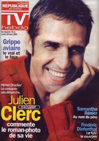 Julien Clerc dans TV Hebdo