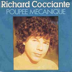 Jaquette de l'album de Richard Cocciante intitulé Poupée mécanique