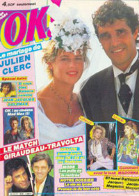 Julien Clerc et Virginie dans OK 23 septembre 1985