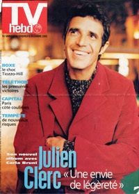 Julien Clerc dans TV Hebdo 2000