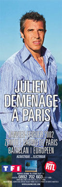 Julien Clerc déménage