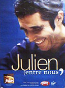 Affiche du concert entre-nous de Julien Clerc