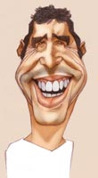 caricature de Julien Clerc