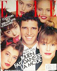 Julien Clerc et les femmes dans Elle