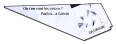 Carton d'invitation au musée Grévin