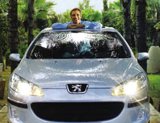 Julien Clerc et la Peugeot 407