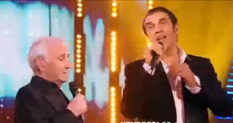 julien clerc et charles aznavour