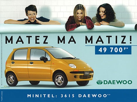 Matez ma Matiz, slogan inspiré de Matez ma métisse!