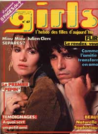 Julien Clerc et Miou-Miou dans Girls