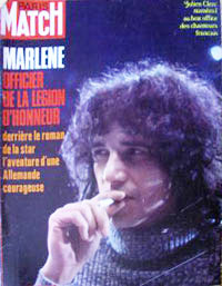 Couverture de Paris Match avril 1971