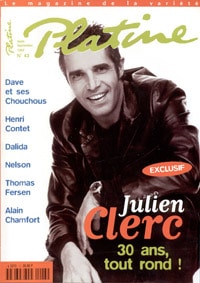 Julien Clerc dans Platine