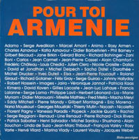 Pochette du disque "pour toi Arménie"