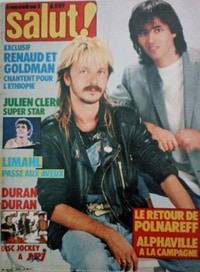 Julien Clerc dans Salut 1985