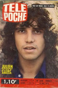 Tele Poche 1972 avec Julien Clerc